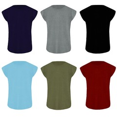 US Freebily Men’s Tank Tee Shirt Bodybuilding Sleeveless T-Shirts Gym Tank Tops