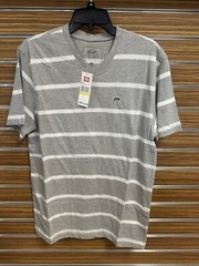 ECKO Unltd. Vintage Men’s Stripe V-Neck T-Shirt ( 3 Pieces / One Price ) Medium