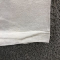 vtg stafford shirt mens XXL white black tee single stitch 2