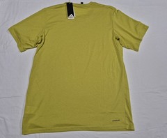 Adidas Mens Sports Training Running Shirt JW7439 Prevoloed Lime Climacool