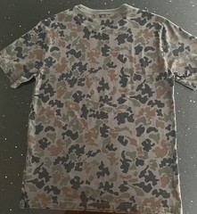 Converse Mens Chuck Taylor All Star T-Shirt, Camo, Medium Green Black