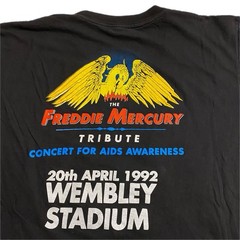Vintage 90s Freddie Mercury Tribute Queen Concert T Shirt Size XL Rare