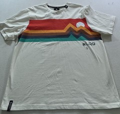 LRG T-Shirt Mens Medium Short Sleeve Graphic Front White Cotton New