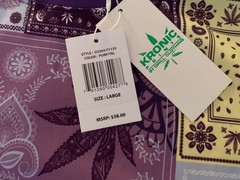 Kronic Prints By Drill Clothing Co. / Size LARGE / Short Sleeve Pullover/Shirt