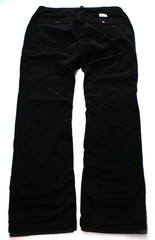 2013 DQM ~BELTED~ STRAIGHT LEG CORDUROY PANTS 32 elastic/bacon/noah/nyc/only/ny