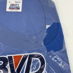 Vtg 90’s BVD Pocket T-Shirts Men’s Large Royal Blue Pre Shrunk Cotton Lot Of 2