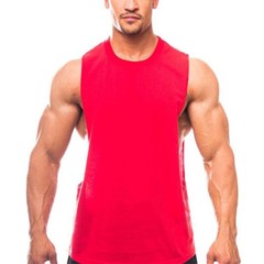 Men’s Cotton Bodybuilding Gym Tank Tops Workout Stringer Sleeveless Shirts Vest