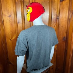 MV Sport XL Preppy Graphic T Shirt Gray Collegiate Classic Fit