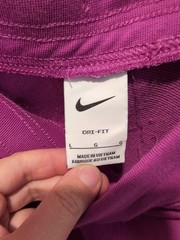 -NEW- Nike Women’s Large Plain Pink Sweatpants FB5434-518 Dri-Fit High Waist