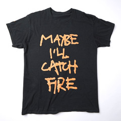 Alkaline Trio T Shirt Mens L Black 2025 Maybe I’ll Catch Fire Chicago Tour Punk