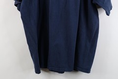 Vintage 90s Y2K Mens XL Sun Faded University of Michigan Football T-Shirt Blue