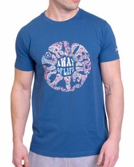 Lambretta Mens Paisley Roundel Tee BNWT