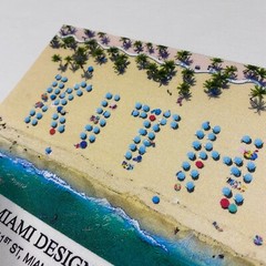 Kith Miami Design District Exclusive Beach Resort Tee Shirt Adult XXL White Mens