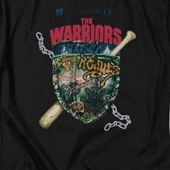 Warriors Shield Licensed Adult Unisex T-Shirt Regular Fit Tee SM-3X