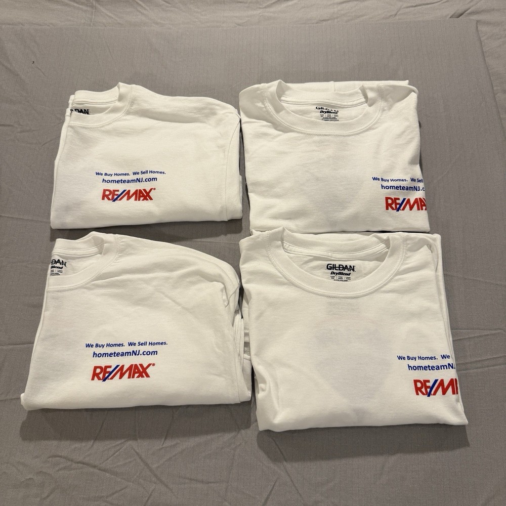 cheap T-shirts Gildan Dry Blend Mens 50/50 w REMAX logo, Brand New