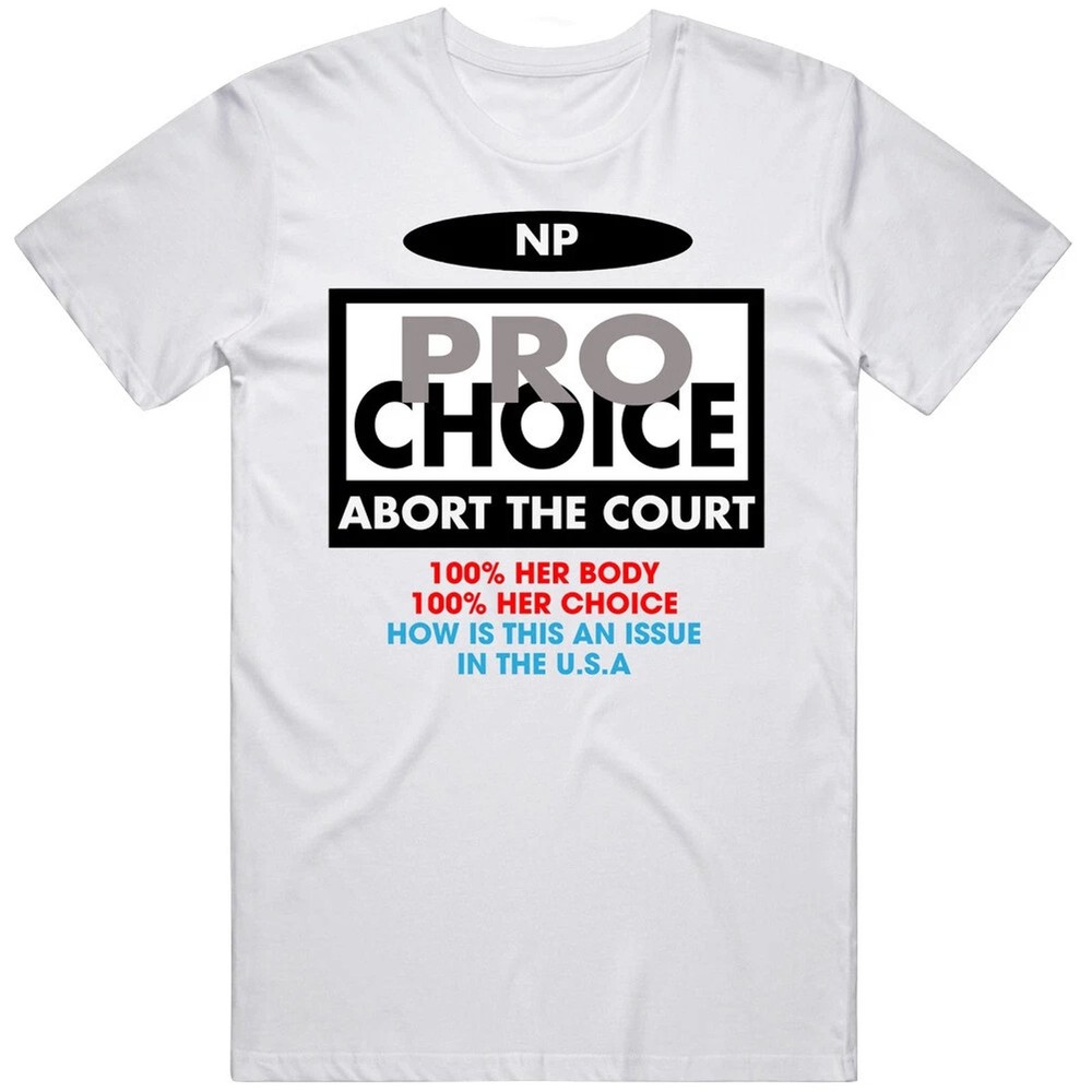 Pro Choice Abort Court Her Body Choice Heavyweight Unisex Crewneck T-Shirt