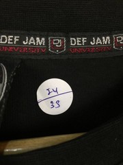 Vtg DEF JAM University The School That Hip-Hop Built Tee
