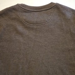 US Polo Assn Luxury Feel Sweatshirt Men M Brown Crew Neck Fleece Pullover Cotton