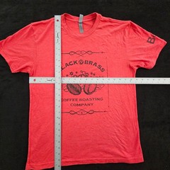 Black & Brass Coffee Culture Red Short Sleeve Tri-Blend T-Shirt Men’s M