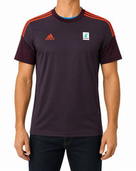 Adidas Women’s Maroon Athletic Jersey Crew Neck Short Sleeve M