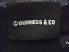 Guinness Official Merchandise T-Shirt Men M Black Crew Short Sleeve