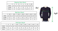 Styllion Mens THERMAL Shirts Crew – Regular Fit – Heavy Weight ( S to 5XL) TCRLS