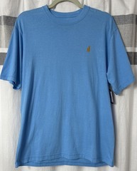 NWT johnnie-O Surf Wagon S/S Tee Shirt Mens Small Malibu Blue $52 Back Print