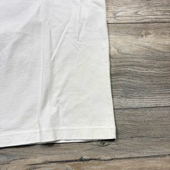 90s Kawasaki Men’s G White Cotton Knit Graphic Logo Crew Neck Long Sleeve TShirt