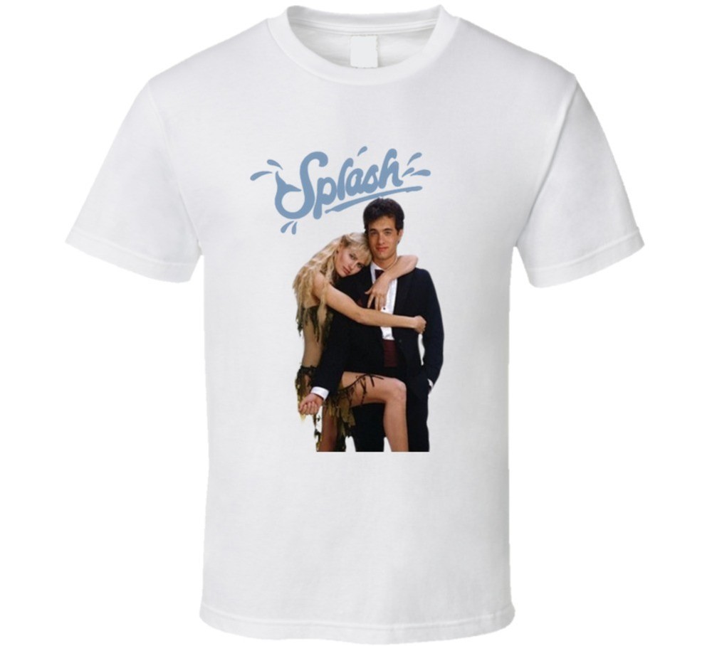 Splash Tom Hanks Retro 80’s Movie T Shirt