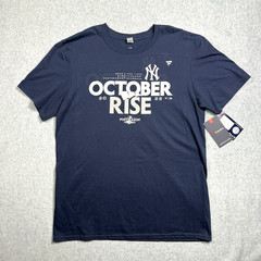 Men’s L/G New York Yankees Fanatics Navy 2022 Postseason Locker Room T-Shirt