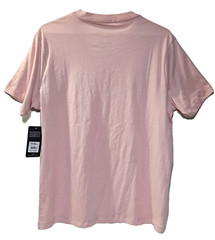 True Religion Metallic Logo Taping TEE Dull Pink XL XLarge Sretch Cotton NWT