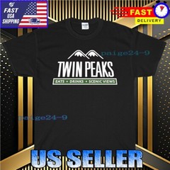 NEW SHIRT TWIN PEAKS RESTAURANT LOGO T-SHIRT FUNNY USA UNISEX TEE SIZE S-5XL