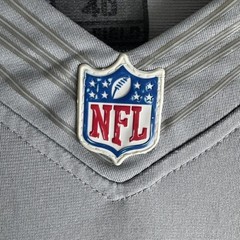 Houston Texans Jersey Mens 40 Gray NFL Football Pro Bowl Shirt Nike Watts 99