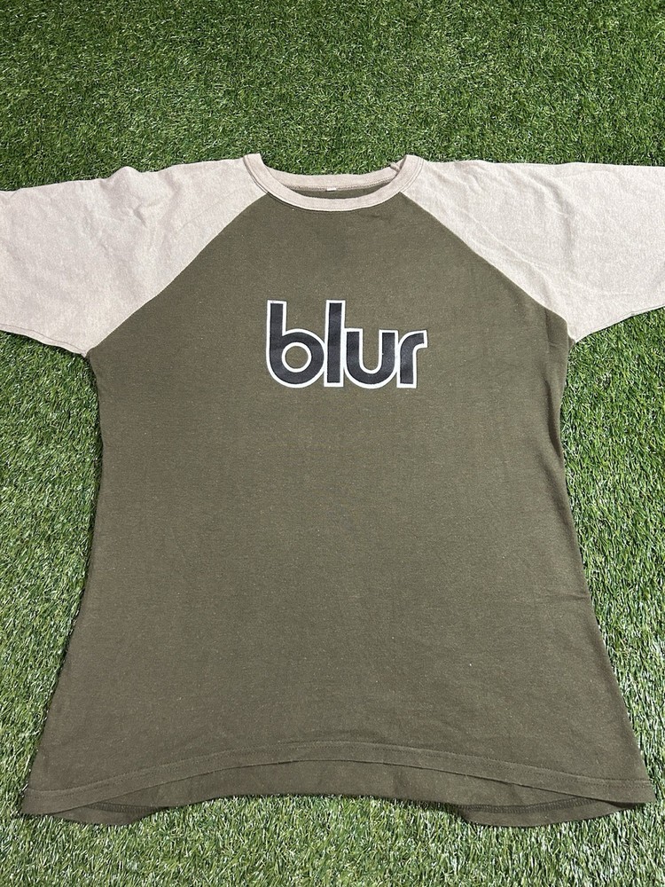 Vintage 2003 Blur Good Song Tour Raglan Style T Shirt Sz M Britpop Y2K Gorillaz