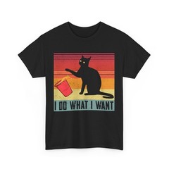 Cat I Do What I Want T-Shirt, Cats Animals Lovers Women Men Vintage Shirt