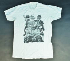 Gorillaz Rap Hip Hop Band Cartoon Shirt White Double Sided Medium
