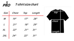 5 PRO Athletic cotton T-Shirt Back On My Bullshit Shirt mix sizes