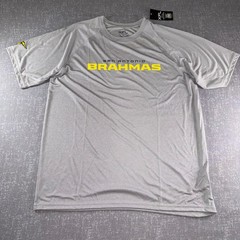 XFL San Antonio Brahmas Gray Performance Shirt XL Athletic Football NWT Tee