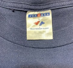 Vintage September 11th NYPD NYFD T Shirt Jerzees Heavyweight Blend Size XL