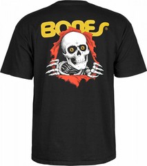BONES RIPPER Skateboard T Shirt BLACK HOT ITEM