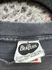 The Beatles Rubber Soul Graphic Crewneck Short Sleeve T-Shirt Black Mens Size M