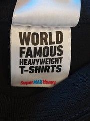 Shaka Wear Heavyweight Cotton  T‑Shirt  Black  Los Angeles Streetwear Size Large