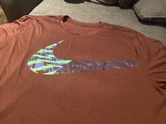 New! Nike Tee Dri-fit Swoosh Logo Trainning Anti-Odor Men Size Small CU8475-068