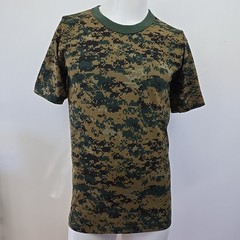 Vintage Tee Swing Digital Camo T Shirt S/M 18.5×29.5 Single Stitch USA Ringer