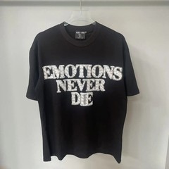 Mixed Emotion T-shirt Red/Blue/Black/White Size S/M/L/XL