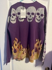 Purple Satoshi Nakamoto Thermal “Lost Boys” Size XL