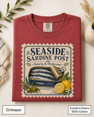 Seaside Sardine Comfort Colors Shirt
