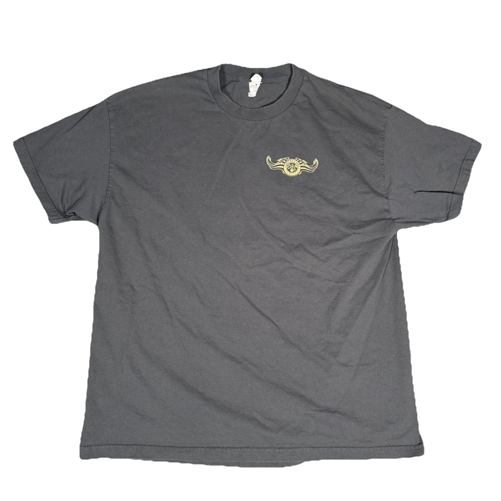 Chris Kyle Frog Foundation T-Shirt 2XL USA Flag Logo Military Tribute Gray