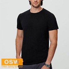 10 X Men’s Premium Cotton Short Sleeve Side seamed Crew Neck Tee Shirt TS41