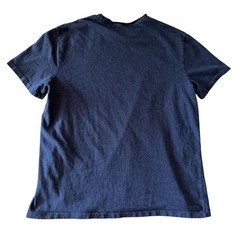 Polo Ralph Lauren Mens Navy Blue Heather Cotton Crewneck T-Shirt Size Medium M